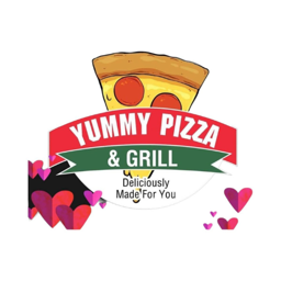 Yummy Pizza & Grillbar logo.